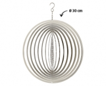 Aldi Süd  LIVING ART Metall-Windspiel