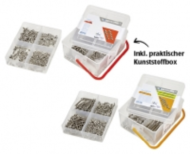 WORKZONE® Edelstahlschrauben 6.99 €