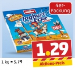 MÜLLER Joghurt mit der Ecke Minis 1.29 €
