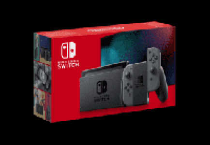 NINTENDO Switch Grau (neue Edition) Spielekonsole