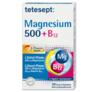Penny  TETESEPT Magnesium 500 + B12
