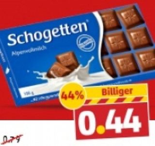 SCHOGETTEN Schokolade 0.44 €