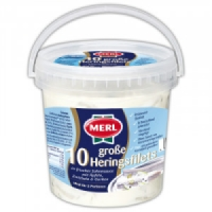 10 große Heringsfilets 4.99 €