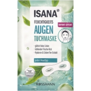 Rossmann Isana Feuchtigkeits Augen Tuchmaske