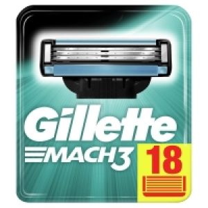 Gillette Mach3 Rasierklingen 18 Stück