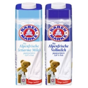 Bärenmarke Die Alpenfrische Milch 0.79 €