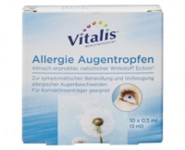 Vitalis® Allergie Augentropfen 4.89 €