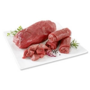 Frische Rinderrouladen, Rinderbraten oder Rindergulasch 7.77 €