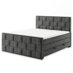 Boxspringbett - grau - H3 - 180x200 cm 1,299.00 €
