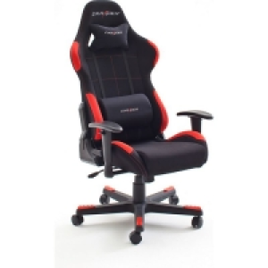 Netto  DX-RACER Chefsessel F-Serie, schwarz/rot