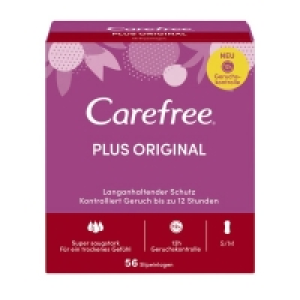 Carefree Slipeinlagen Plus Original S/M