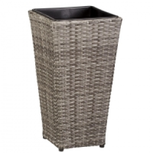 Blumenkübel Samara (Polyrattan, grau) 14.99 €