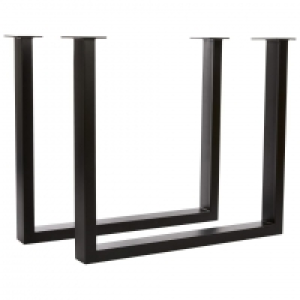 Tischbeine Columbia (schwarz, 2 Beine) 114.50 €