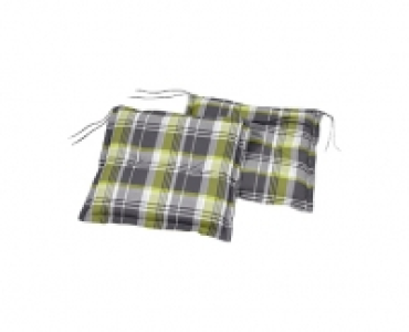 GARDENLINE® 2er-Set-Sitzkissen, Monoblock