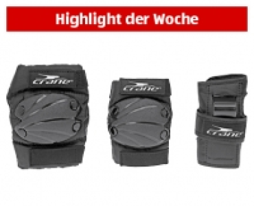 Aldi Süd  crane® STREET Skate-Guard-Set fur Kinder, 6-teilig