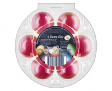 GOURMET 6 bunte Eier 1.39 €