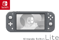 Saturn Nintendo NINTENDO Switch Lite Grau Spielekonsole