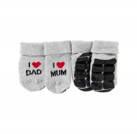 NKD  Baby-ABS-Socken mit süßem Spruch
