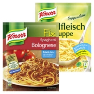 Knorr Fix oder Knorr Suppenliebe 0.49 €