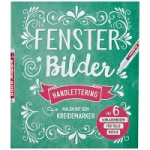 Rossmann Ideenwelt Fensterbilder Handlettering Buch