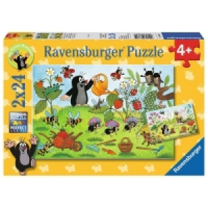 Ravensburger Der Maulwurf im Garten Kinderpuzzle 2x24 Teile
