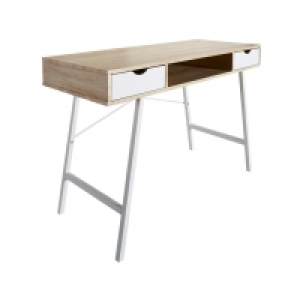 Schreibtisch Bryrup (76x120, 2 Schubladen, retro) 45.00 €