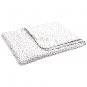 Baumwoll-Wendesteppbett (135x200, grau) 19.95 €
