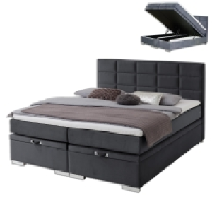 Boxspringbett - grau - H3 - 180x200 cm 1,499.00 €