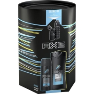 Axe Geschenkset Alaska mit Bodywash 250ml, Bodyspray 150ml und Wasserflasc