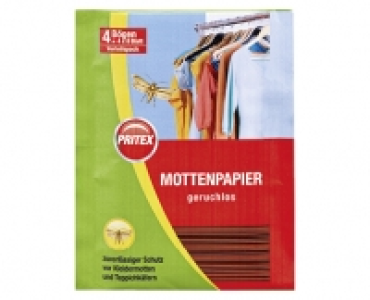 PRITEX Mottenpapier 1.29 €