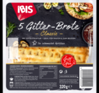 IBIS 5 Gitter-Brote 1.29 €