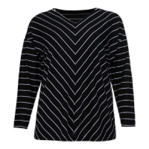 Damen-Shirt mit Streifendesign, große Größen 7.99 €