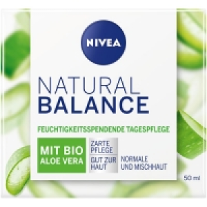 Rossmann Nivea Natural Balance feuchtigkeitsspendende Tagespflege