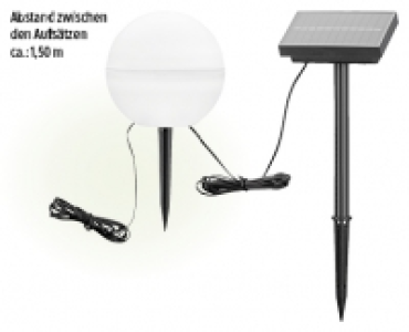 CASA Deco Solar-Bodenlichterkette 14.99 €