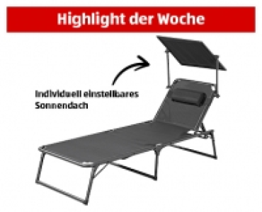 GARDENLINE® Aluminium-Dreibeinliege 34.99 €