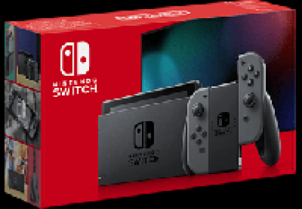 Saturn Nintendo NINTENDO Switch Grau (neue Edition) Spielekonsole