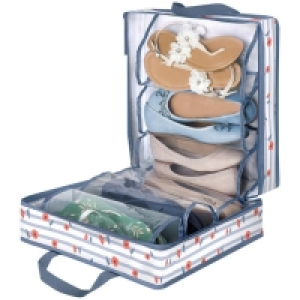 Ideenwelt Schuhtasche Blumen