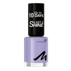 Manhattan Last & Shine Nail Polish 800 Lilac Mood