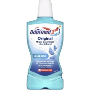 Odol Med3 Original Mundspülung milde Minze