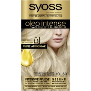 Rossmann Syoss Professional Performance oleo intense permanente Öl-Coloration 10-50 H