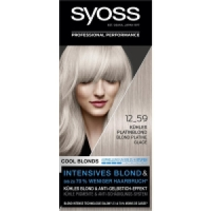 Rossmann Syoss Professional Performance permanente Coloration 12_59 Kühles Platinblon