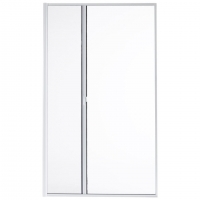 Dänisches Bettenlager  Insektenschutz-Rollo für die Tür (125x220, weiß)