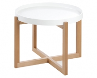 Aldi Süd  Living Style Design-Tisch, weiß