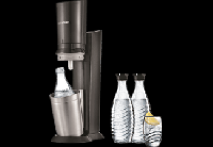 Saturn Sodastream SODASTREAM 1216513490 Crystal 2.0 + 3 Glaskaraffen