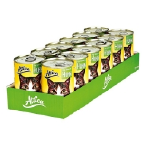 Netto  Attica Katzenfutter Huhn 415 g, 12er Pack