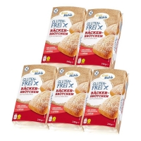 Netto  Korn Mühle Bäckerbrötchen glutenfrei 240 g, 5er Pack
