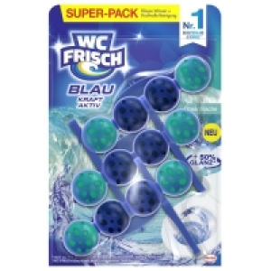 Wc Frisch Blau Kraft-Aktiv Duftspüler Ozeanfrische Super-Pack