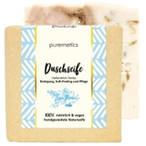 Puremetics Duschseife Hafermilch Tonka