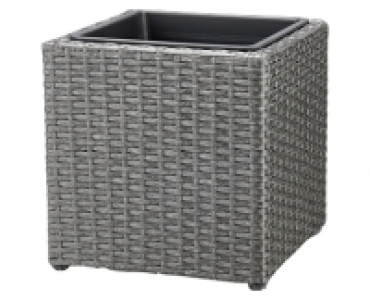 GARDENLINE® Geflecht-Pflanzgefäß kubisch