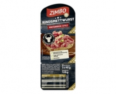 ZIMBO Rindsmettwurst 1.49 €